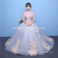 Custom Made Colored Ball Gown Ruffled Quinceanera Grey Dresses Gowns